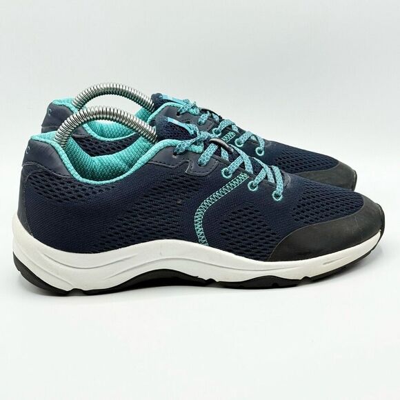 Vionic Action 335 Emerald Navy comfort shoes - Women’s US 7.5 Wide - Picture 1 of 10